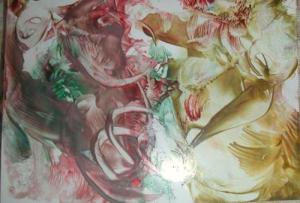 My Encaustic painting - landscape