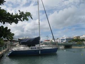 View from a bench in Independence Square